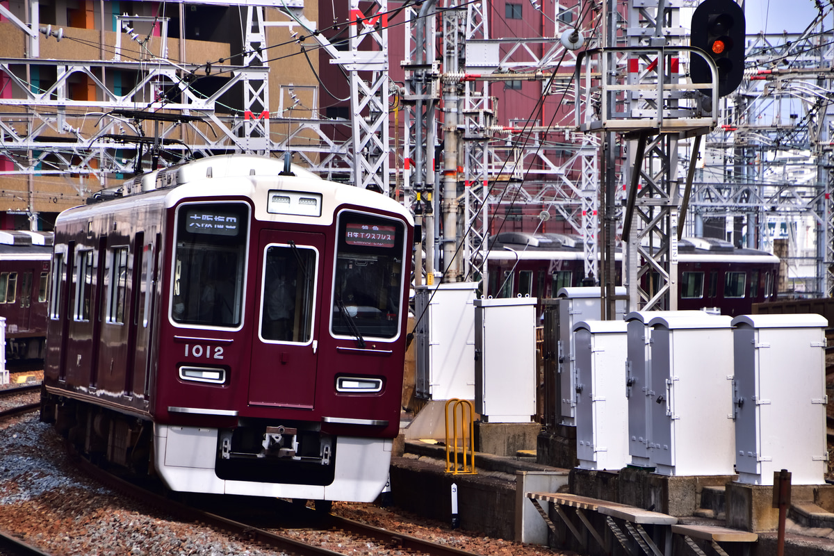 阪急電鉄 平井車庫 1000系 1012F