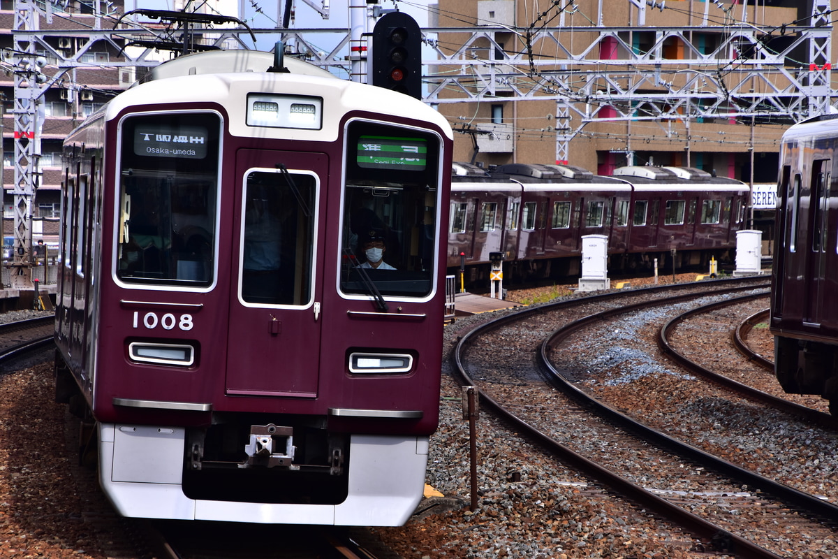 阪急電鉄 西宮車庫 1000系 1008F