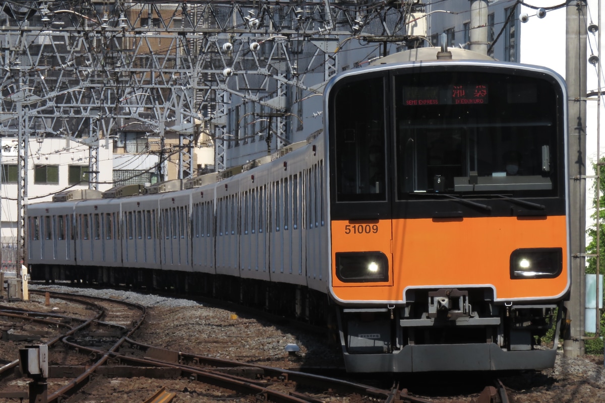 東武鉄道 森林公園検修区 50000系 51009F