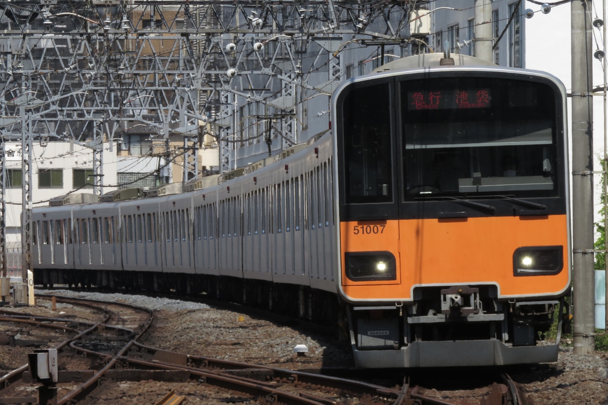東武鉄道 森林公園検修区 50000系 51007F