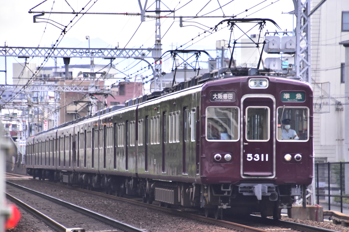 阪急電鉄 正雀車庫 5300系 5311F