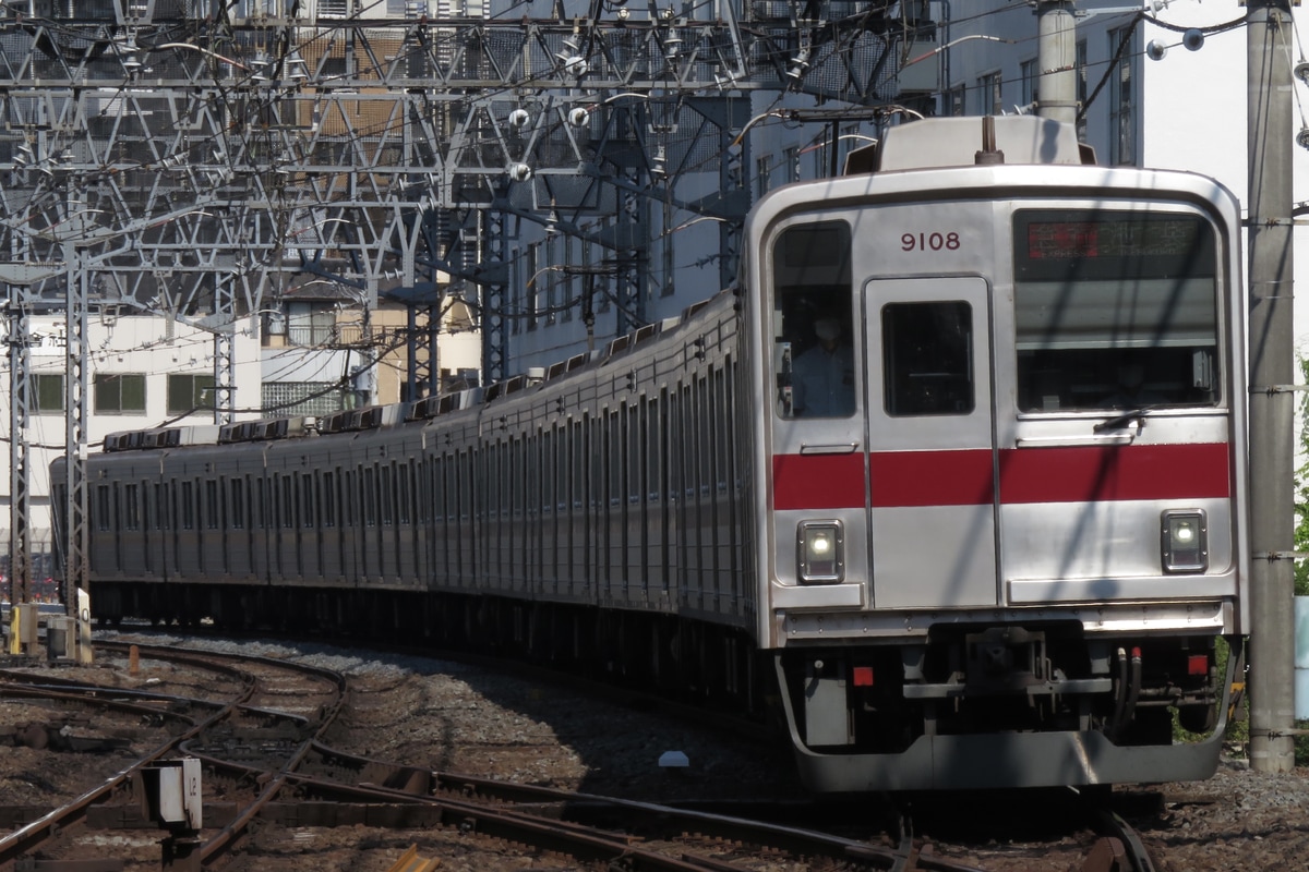 東武鉄道 森林公園検修区 9000系 9108F