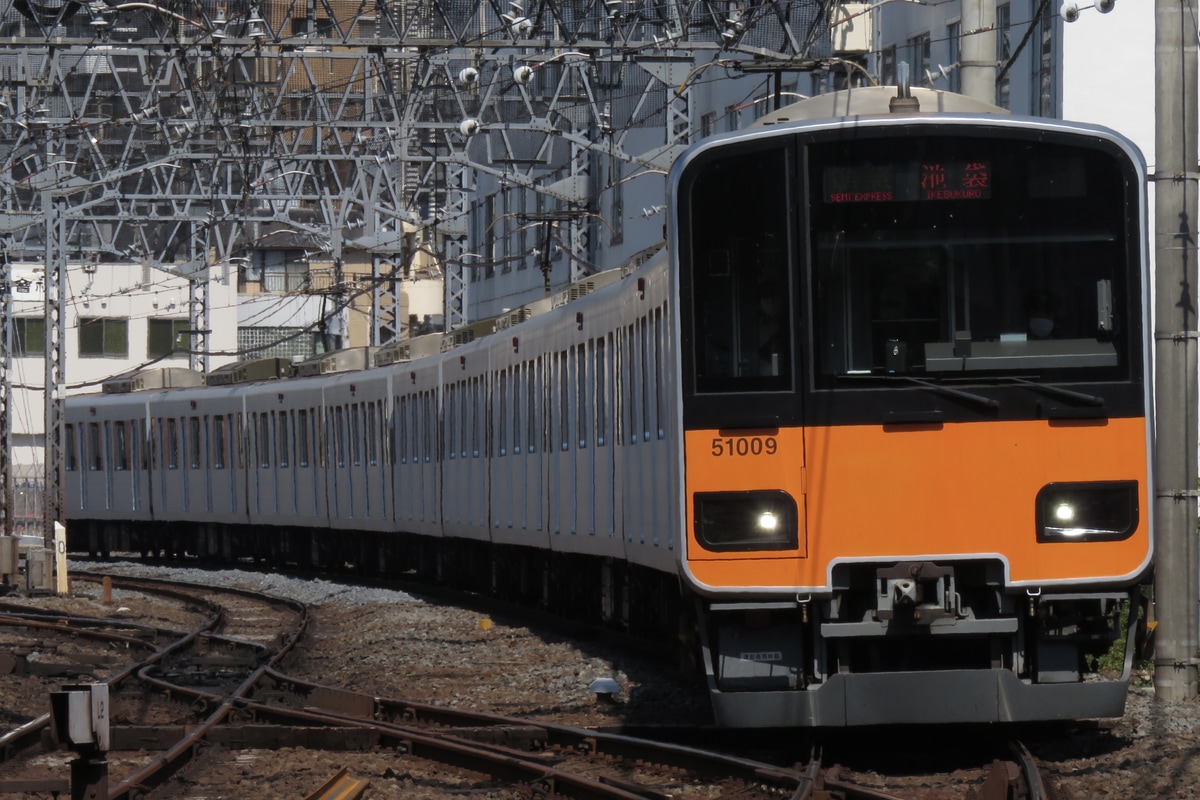 東武鉄道 森林公園検修区 50000系 51009F