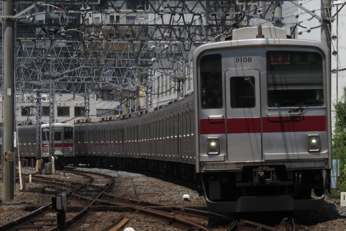 東武鉄道 森林公園検修区 9000系 9108F