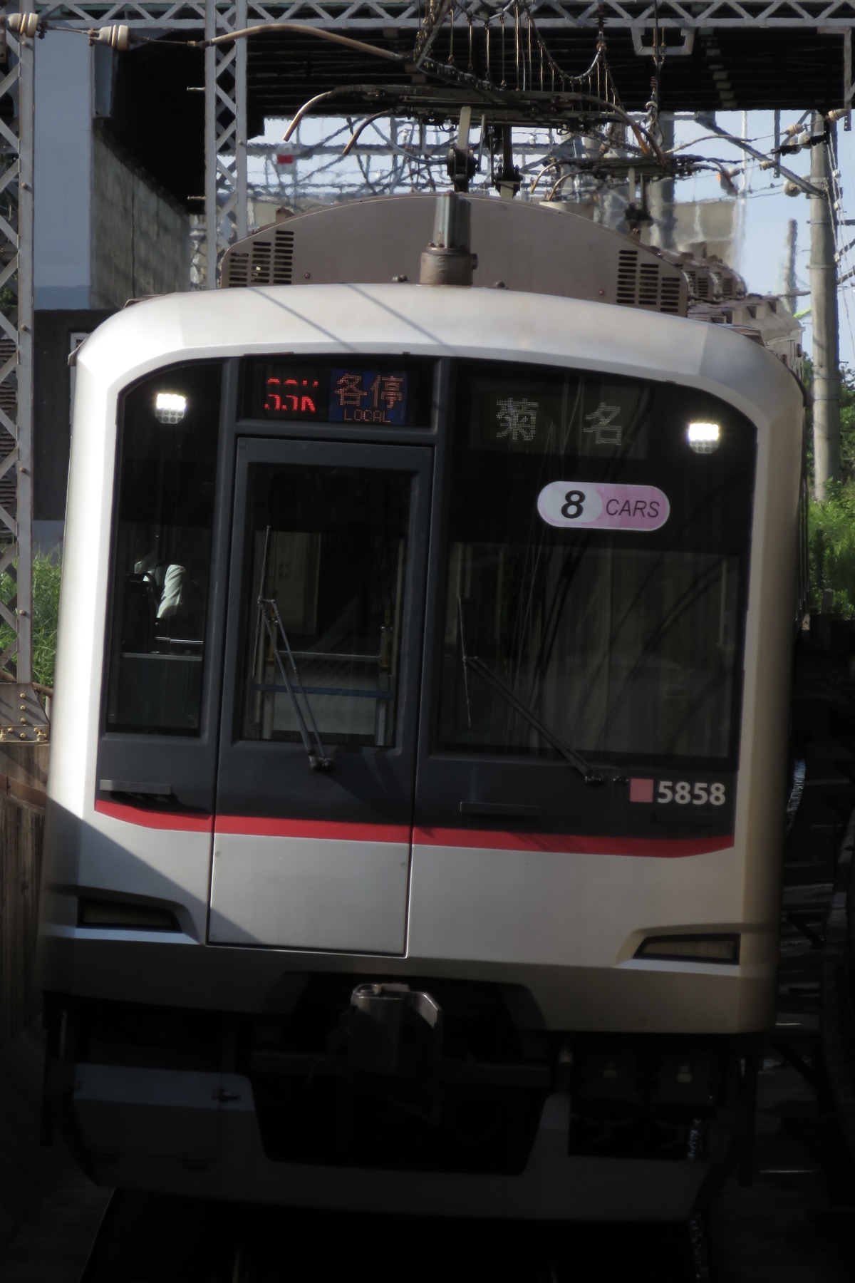 東急電鉄 元住吉検車区 5050系 5158F