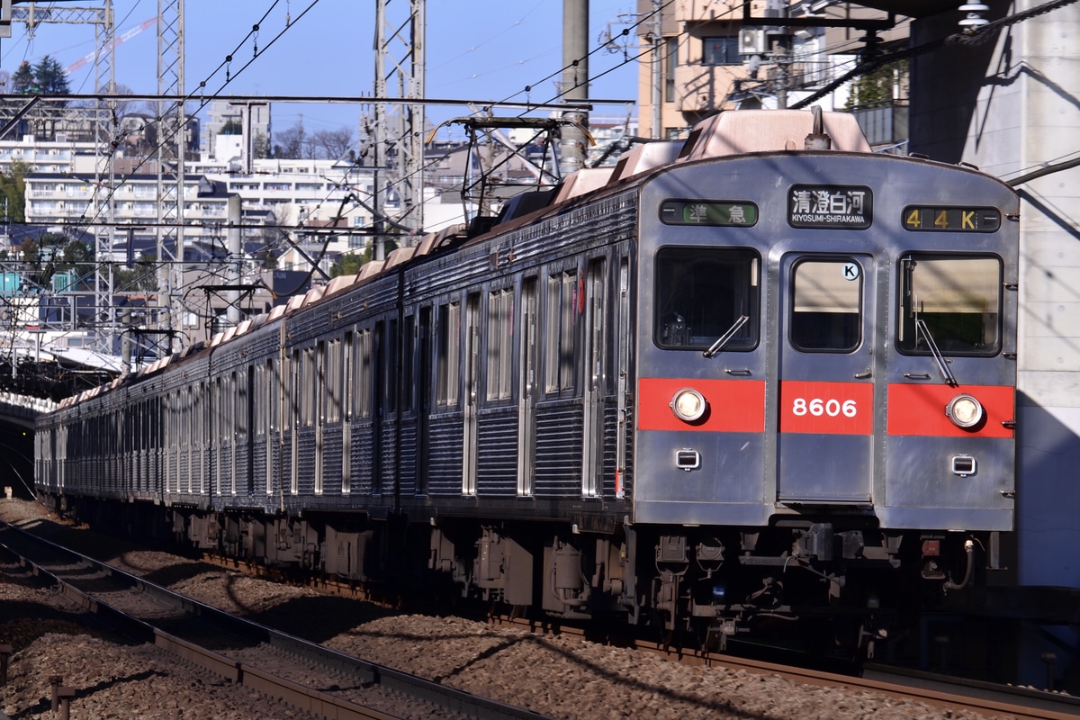 東急電鉄  8500系 8606F