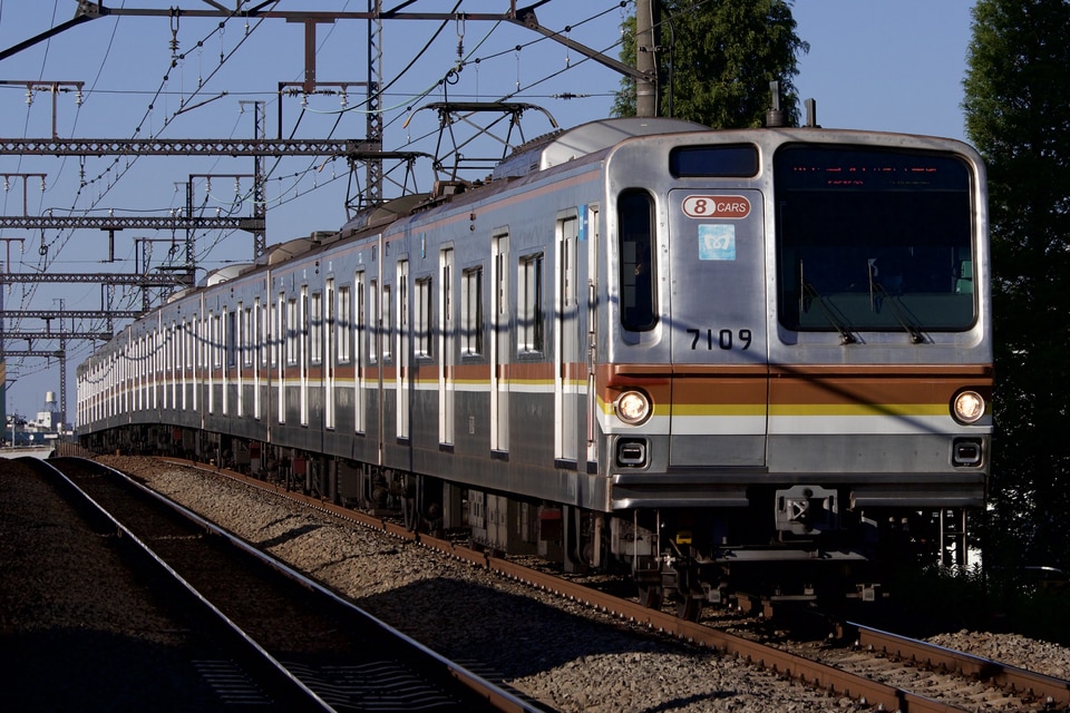 メトロ7000系7109F<br class="br-sp" />(7109編成)の写真