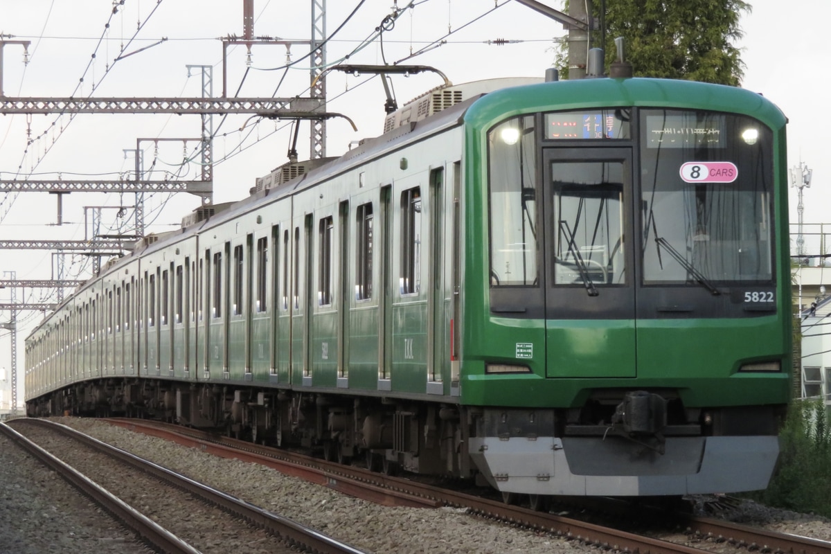 東急電鉄 元住吉検車区 5000系 5122F