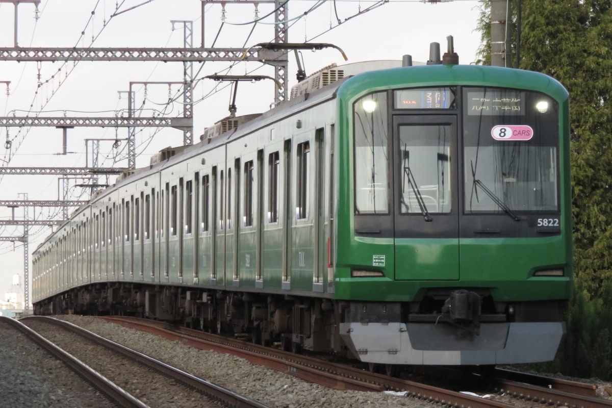 東急電鉄 元住吉検車区 5000系 5122F