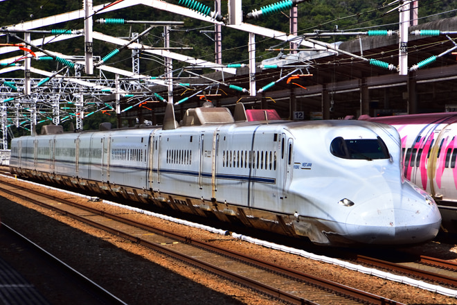 博多総合車両所本所N700系S1編成を相生駅で撮影した写真