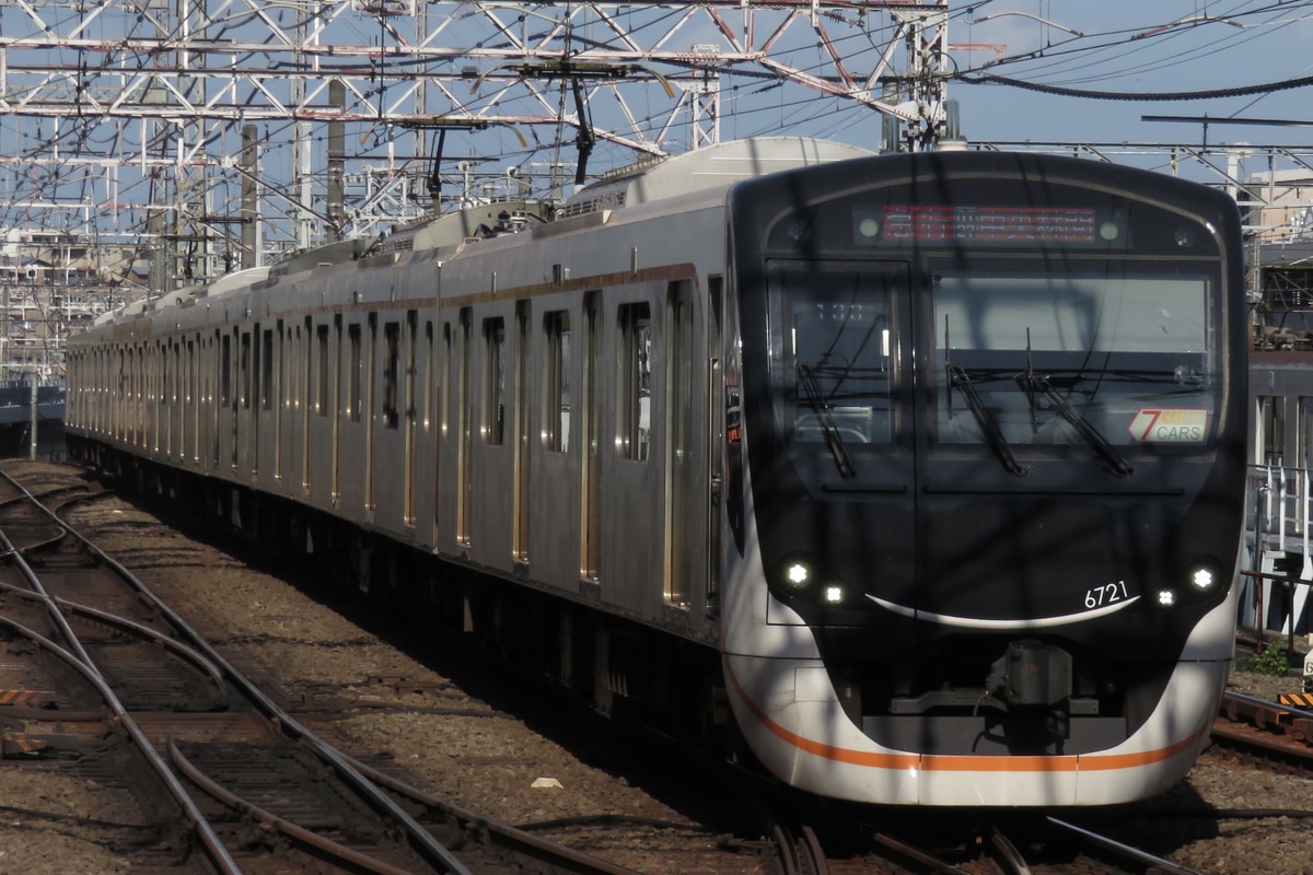 東急電鉄 長津田検車区 6020系 6121F
