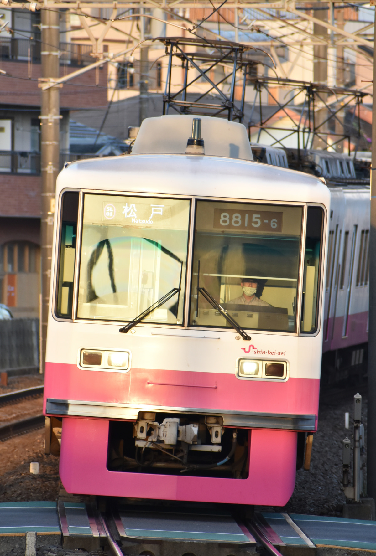 新京成電鉄 くぬぎ山車両基地 8800形 8815F