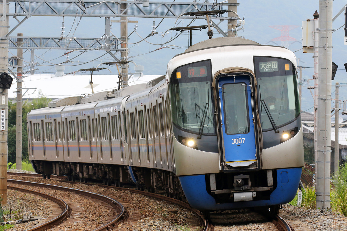 西日本鉄道  3000形 3007F