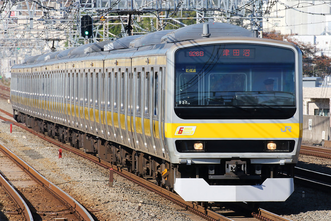 E231系ミツB27編成を西荻窪駅で撮影した写真
