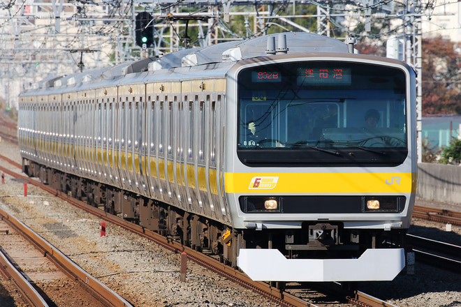 E231系ミツB80編成を西荻窪駅で撮影した写真