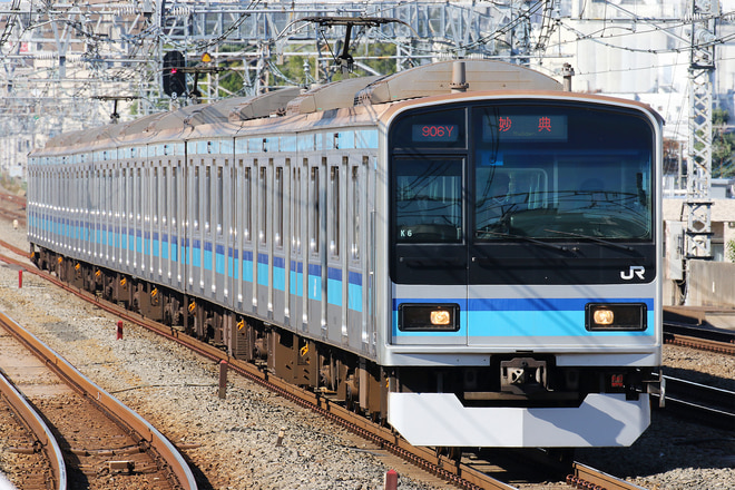 E231系ミツK6編成を西荻窪駅で撮影した写真