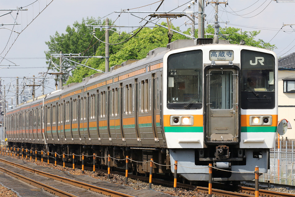 JR海211系シンK4編成<br class="br-sp" />(K4編成)の写真