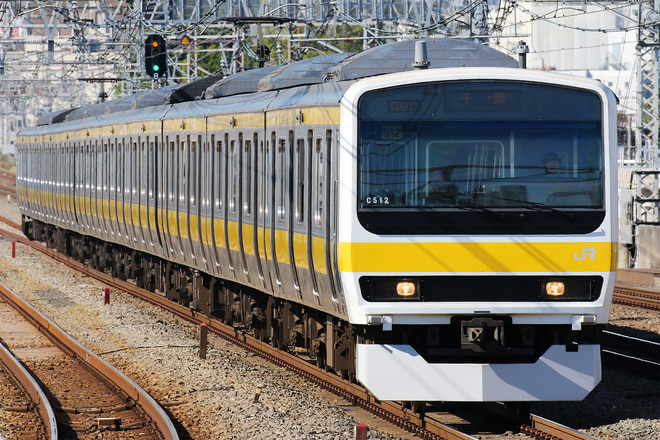 209系ミツC512編成を西荻窪駅で撮影した写真