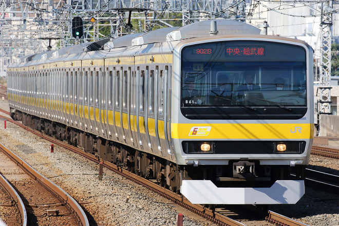 E231系ミツB41編成を西荻窪駅で撮影した写真