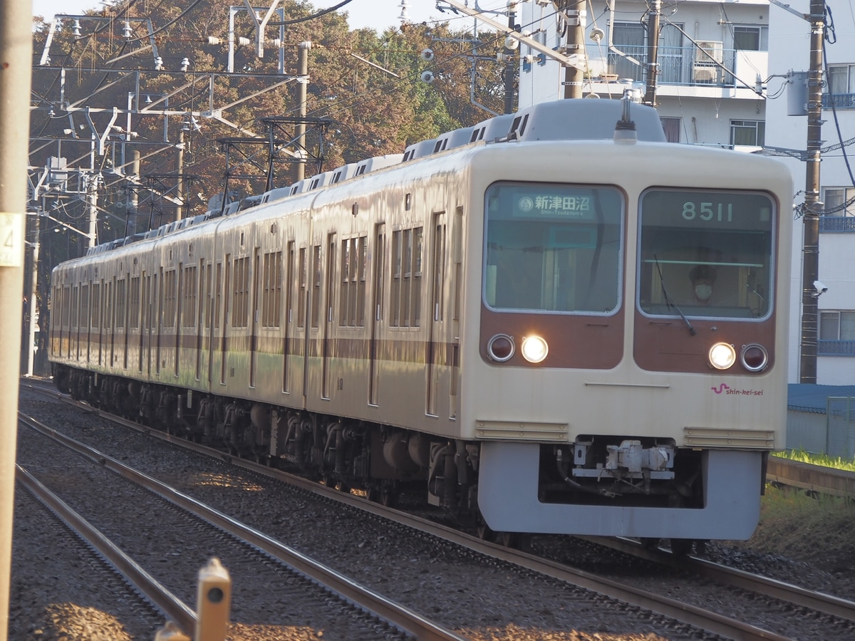新京成電鉄 くぬぎ山車両基地 8000形 8512F