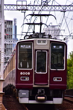 阪急電鉄 西宮車庫 8000系 8008F