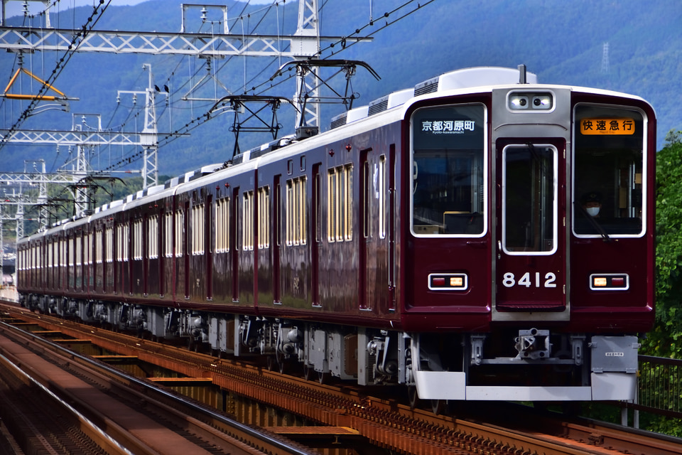 阪急8300系8312×6R<br class="br-sp" />(8312F)(8312編成)の写真