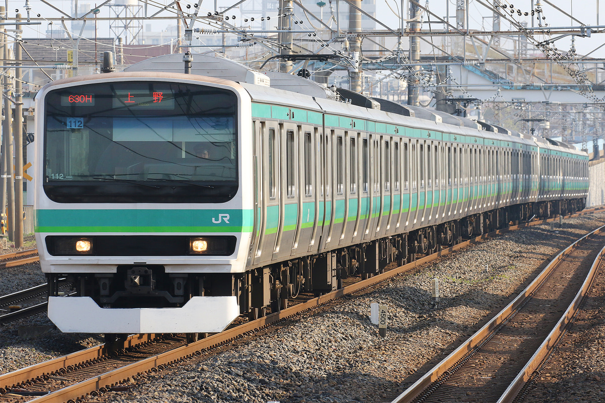 JR東日本  E231系 マト112編成