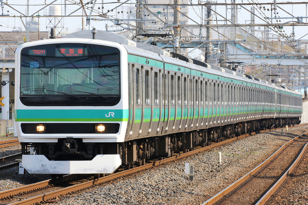 JR東日本  E231系 マト107編成