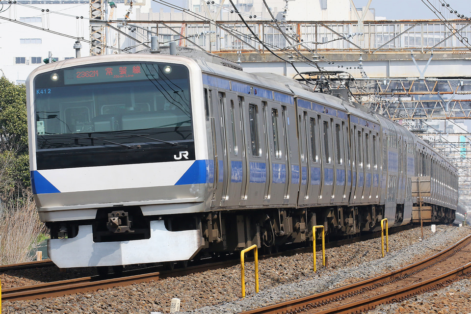 JR東E531系カツK412編成<br class="br-sp" />(カツK412)の写真