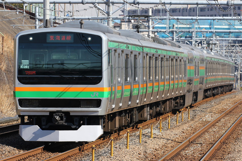 JR東E231系コツK-28編成<br class="br-sp" />(コツK28編成)(コツK-28)(コツK28)の写真