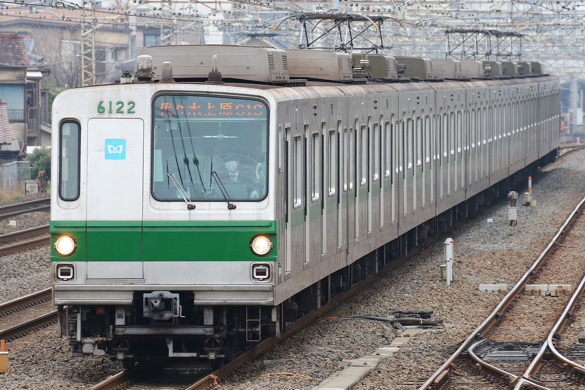 東京メトロ  6000系 6122F