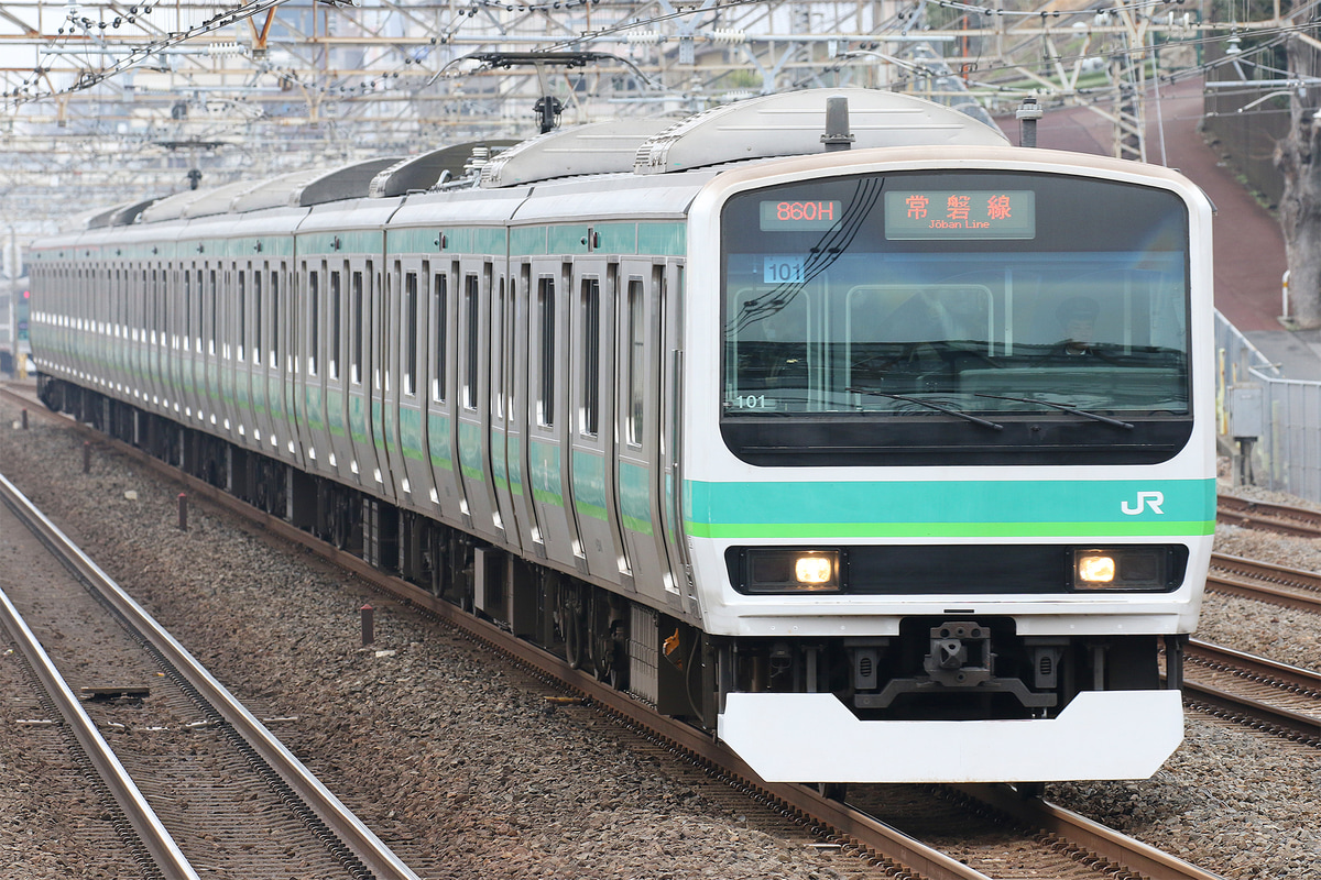 JR東日本  E231系 マト101編成