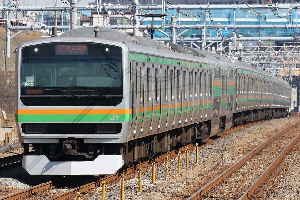 JR東E231系コツK-12編成<br class="br-sp" />(コツK12編成)(コツK-12)(コツK12)の写真