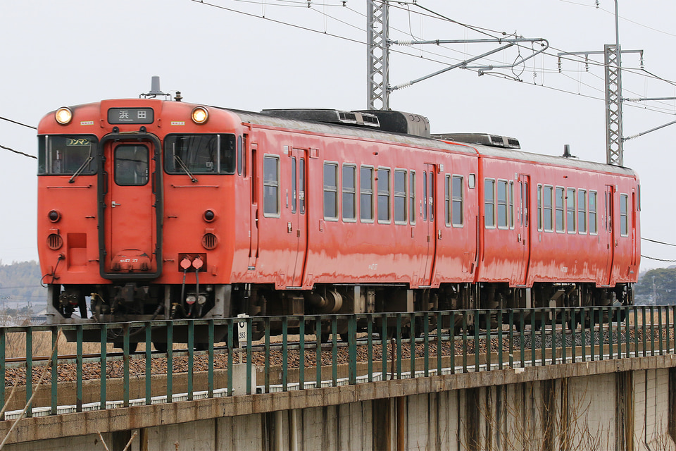 JR西キハ47形キハ47-37の写真