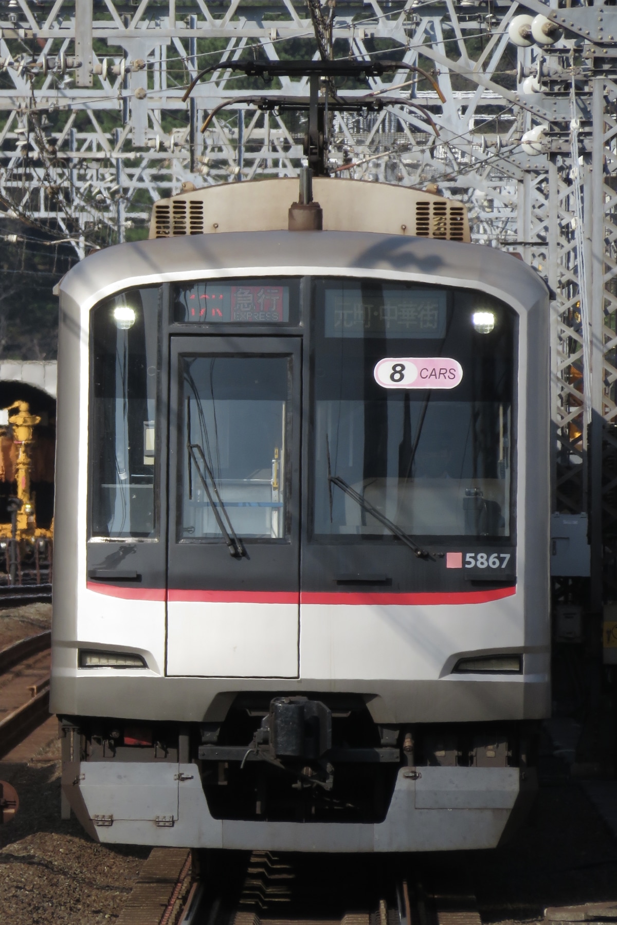 東急電鉄 元住吉検車区 5050系 5167F