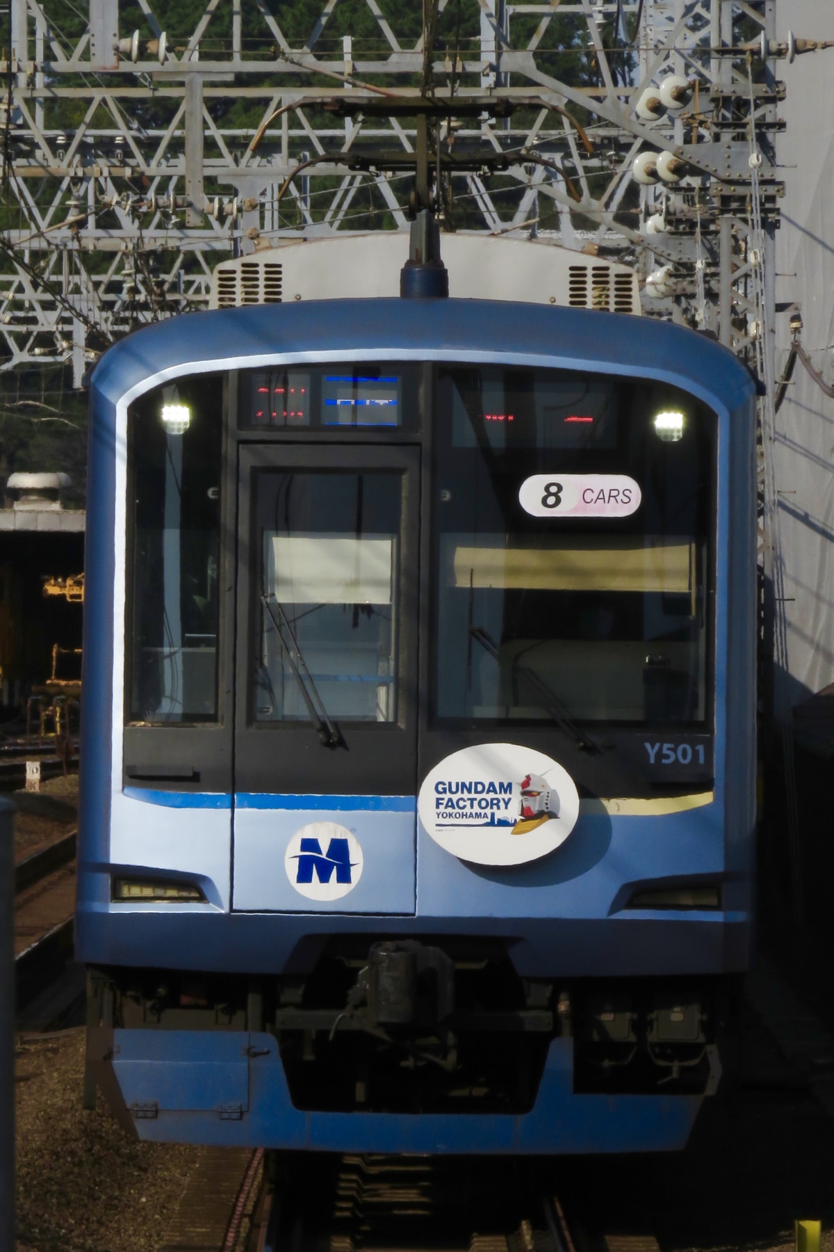 横浜高速鉄道 元住吉検車区 Y500系 Y511F
