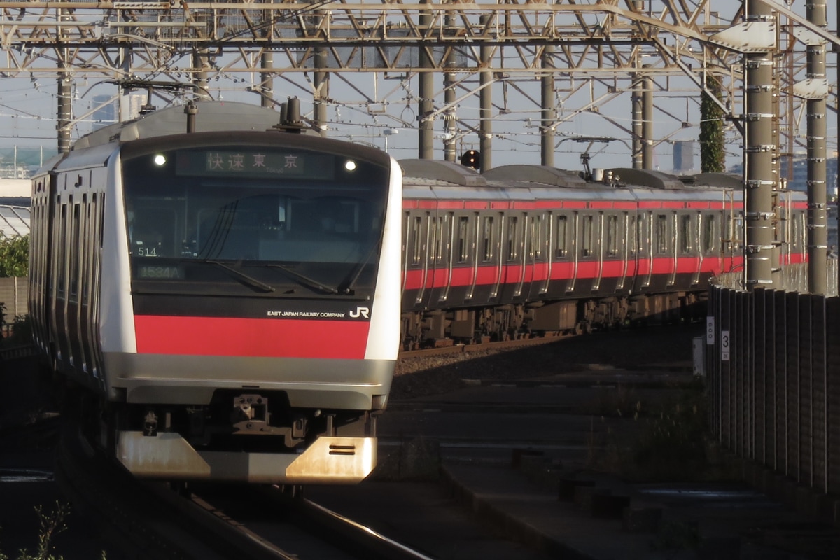 JR東日本 京葉車両センター E233系 ケヨ514編成