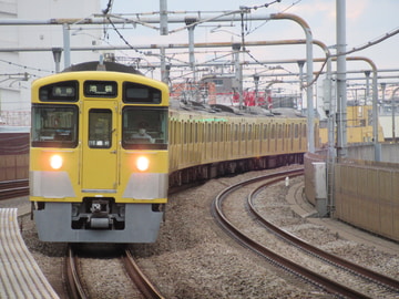西武鉄道 武蔵丘車両管理所 2000系 2063F