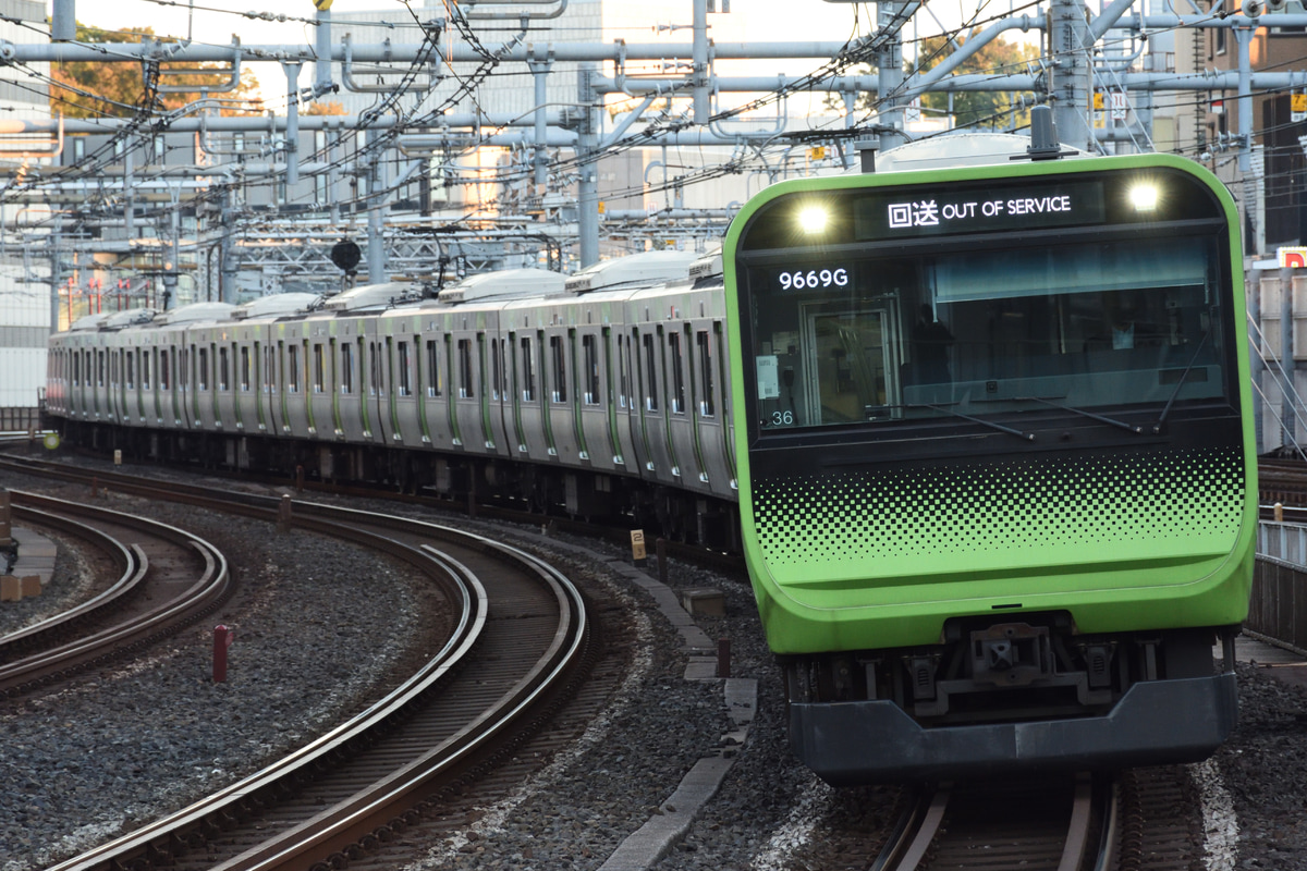 JR東日本 東京総合車両センター本区 E235系 トウ36編成