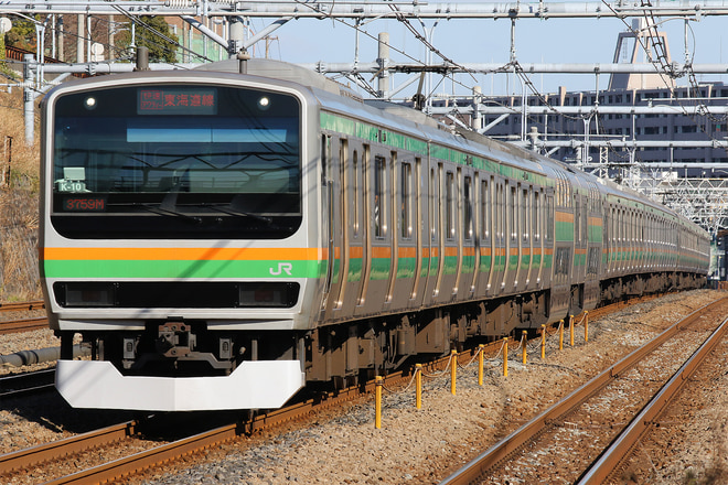 E231系コツK-10編成を新子安駅で撮影した写真