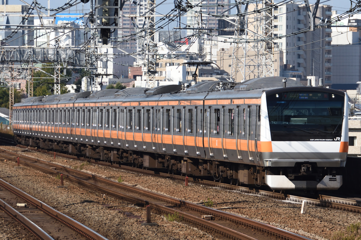 JR東日本 豊田車両センター本区 E233系 トタT42編成