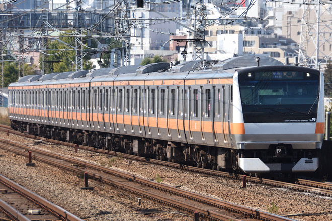 豊田車両センター本区E233系トタT3編成を西荻窪駅で撮影した写真