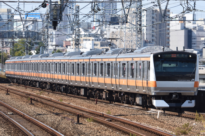 豊田車両センター本区E233系トタT9編成を西荻窪駅で撮影した写真