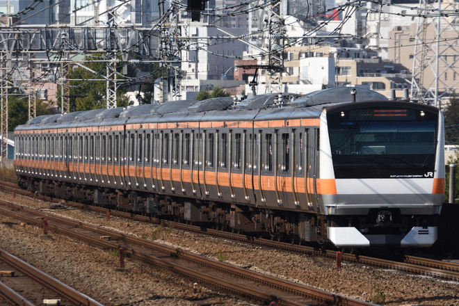 豊田車両センター本区E233系トタT8編成を西荻窪駅で撮影した写真