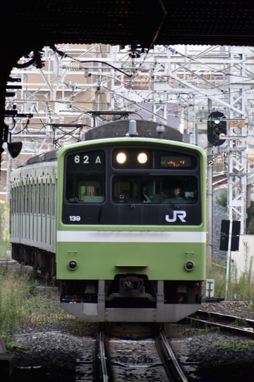 JR西日本 吹田総合車両所奈良支所 201系 ND614編成