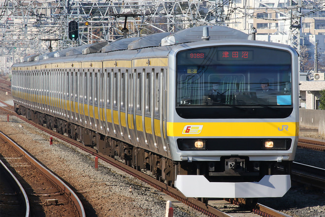 E231系ミツB8編成を西荻窪駅で撮影した写真