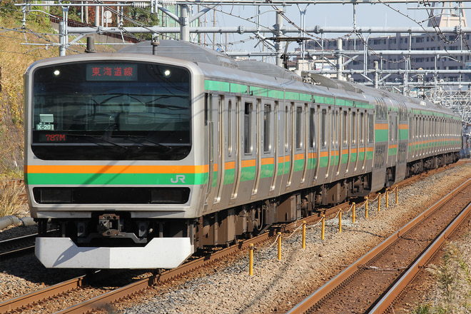 E231系コツK-20編成を新子安駅で撮影した写真
