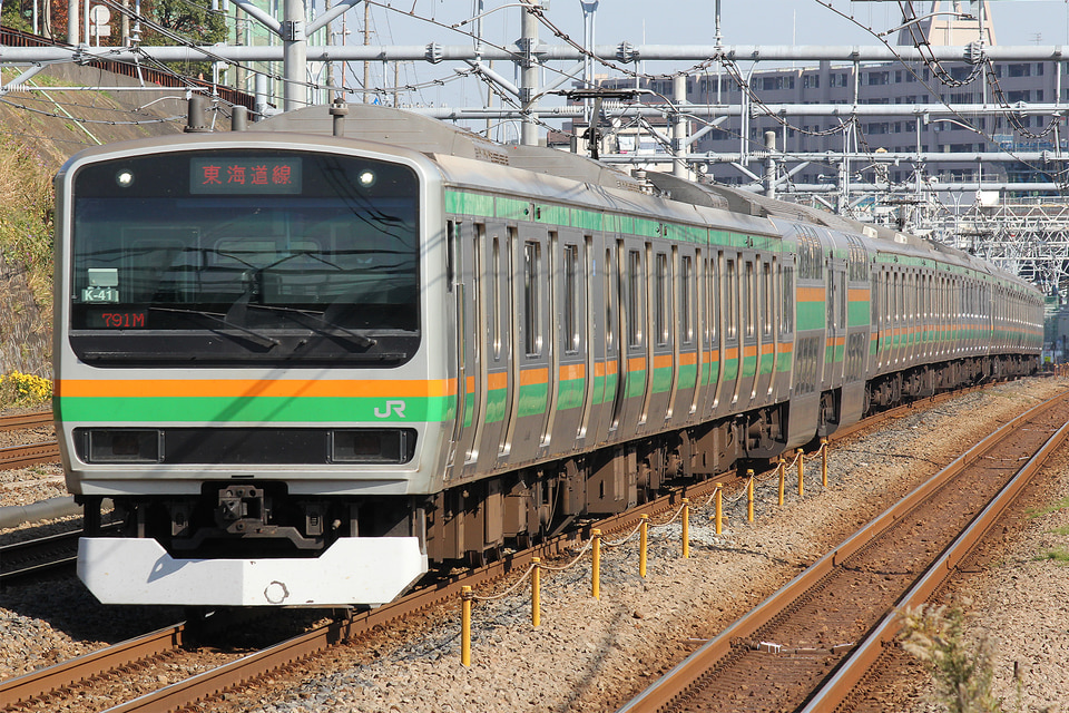 JR東E231系コツK-41編成<br class="br-sp" />(コツK41編成)(コツK-41)(コツK41)の写真