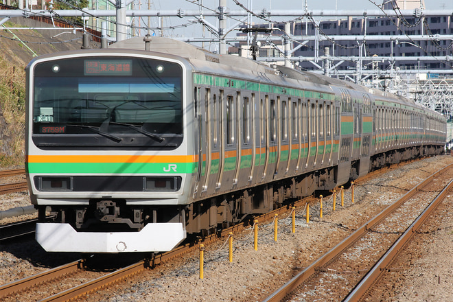 E231系コツK-41編成を新子安駅で撮影した写真