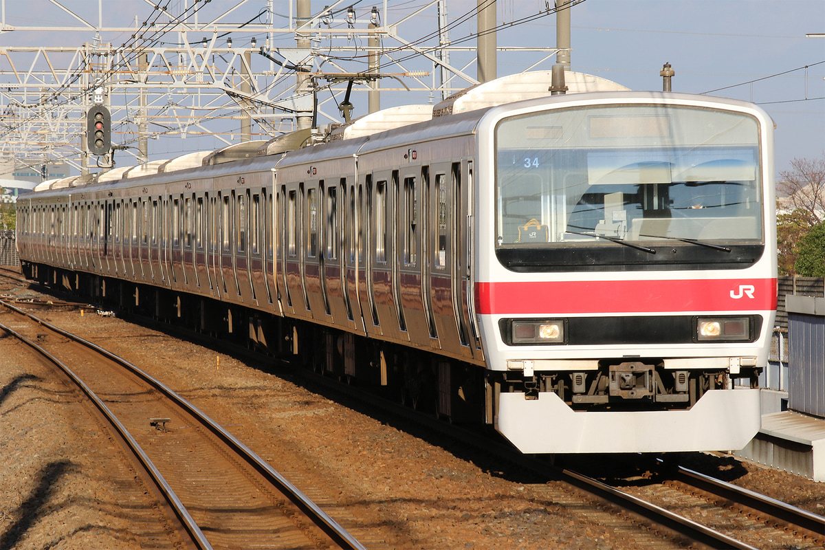 JR東日本  209系 ケヨ34編成